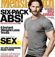 Cover star: This isn't Joe's first outing on the cover of a men's fitness magazine