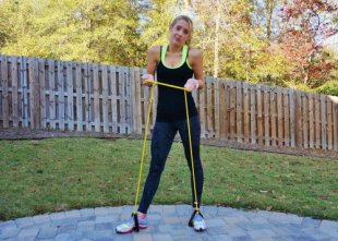 resistance band workout