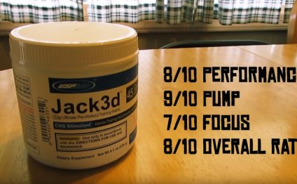 Jack3d Pre workout