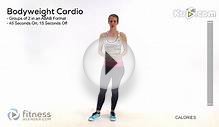 At Home Cardio Workout with No Equipment - Fat